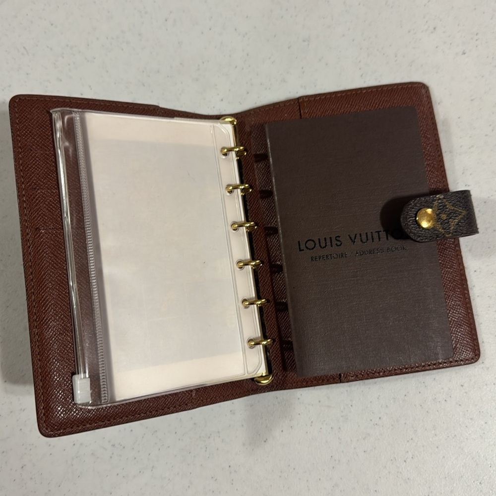 Louis Vuitton PM Agenda Authentic Brown Monogram with Papers - Picture 4 of 15